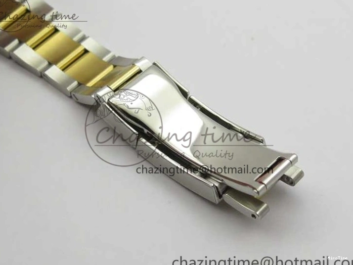 MiroTime 0520 Daytona 116520 SS YG UBF Best Edition Ice Blue MOP Crystal Markers Dial on SS YG Bracelet A Casual 2936
